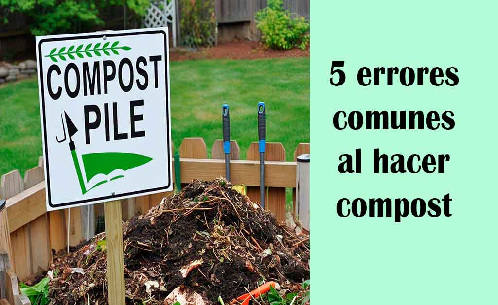 5 errores comunes al hacer compost
